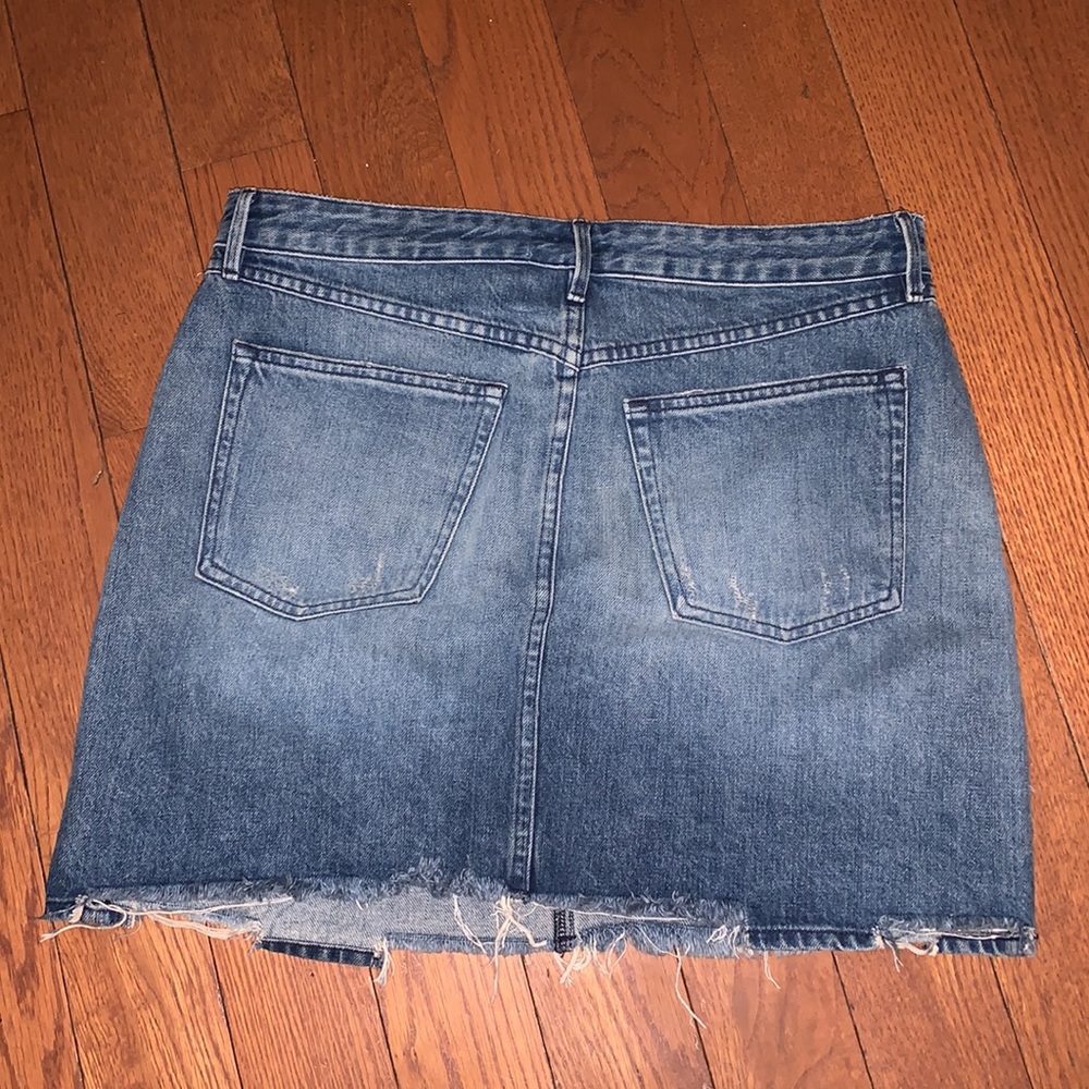 3x1 Made Here Celine denim vintage mini skirt sz30 - Picture 5 of 11